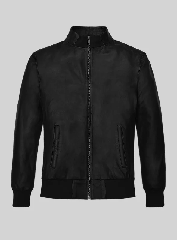 Bold Colors Hugh Leather Jacket