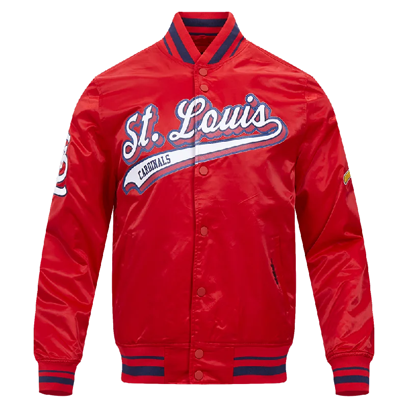 Fashion Pants MLB ST. LOUIS CARDINALS SCRIPT TAIL MEN'S SATIN JACKET (RED/MIDNIGHT NAVY/RED) Fashion Pants MLB ST. LOUIS CARDINALS SCRIPT TAIL MEN'S SATIN JACKET (RED/MIDNIGHT NAVY/RED)