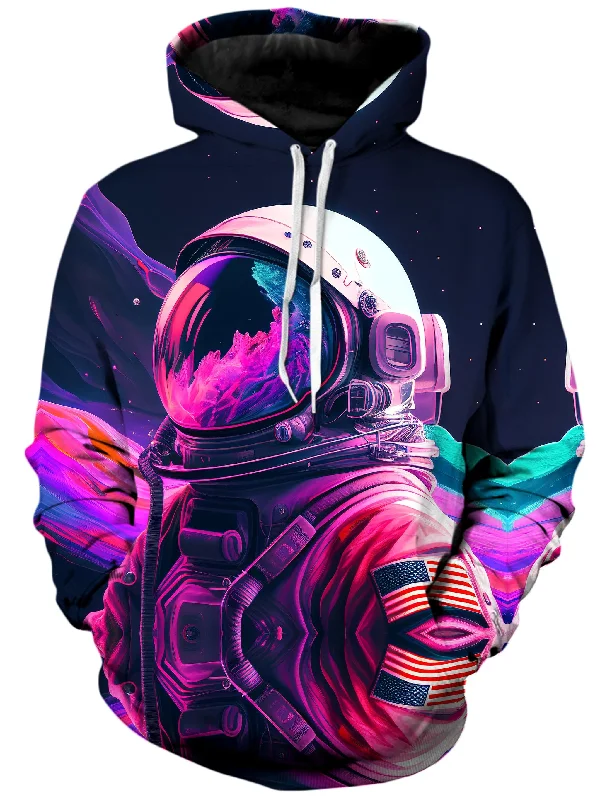 Urban Tees Synthwave Astronaut Unisex Hoodie
