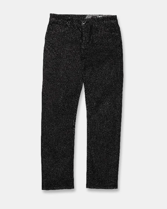 Comfort Clothes V Solver Stretch Modern Fit Jeans - Rinsed Black