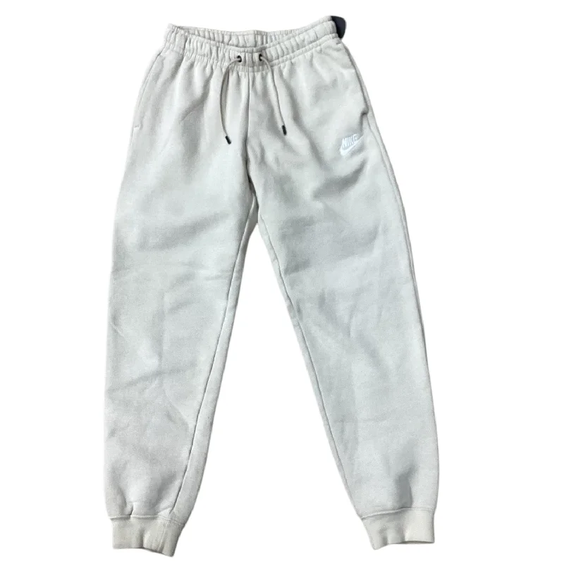 Modern Basics Athletic Pants By Nike In Tan, Size: Xs