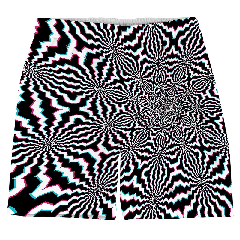 Sleek Tops Fractal Ripples Weekend Shorts