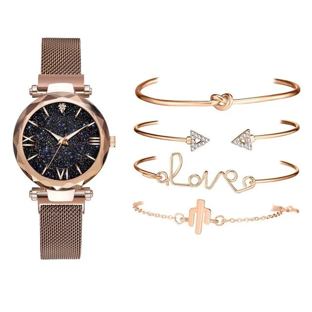 Brown 5pcs Set