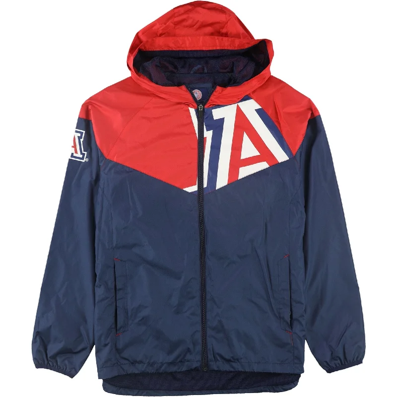Fashion Bottoms G-III Sports Mens Arizona Wildcats Jacket, Blue, Large