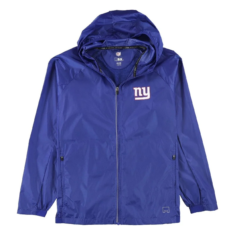 Fashion Jeans G-III Sports Mens NY Giants Jacket, Blue, Large (Regular)