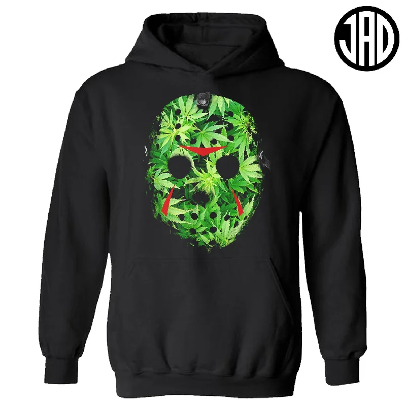 Street Style Tops Weed Mask - Hoodie