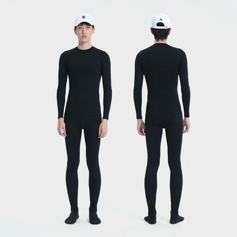 Casual Jackets Men's High Experience Lightweight Tech Functional Baselayer Set