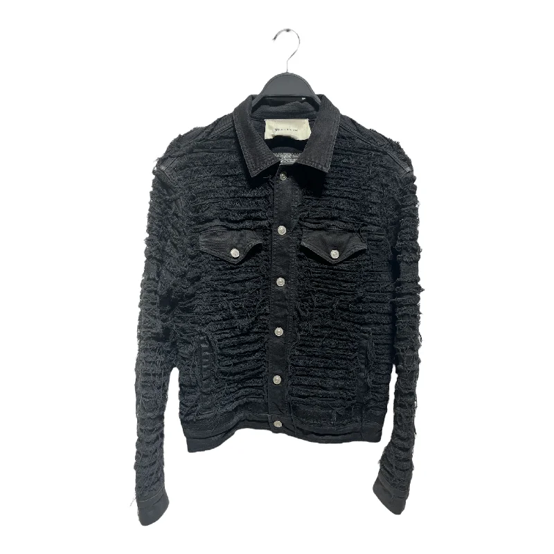 Functional Wear 1017 ALYX 9SM(ALYX)/Blackmeans/Denim Jkt/M/Cotton/BLK/SHREDDED