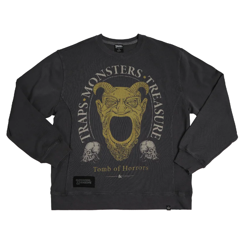 Business Casual Tomb Of Horrors Washed Sweatshirt