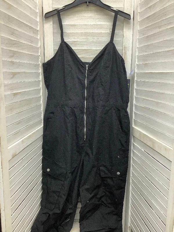 Chic Styles Jumpsuit By Universal Thread In Black, Size: Xl