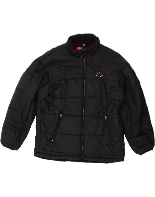 Classic Styles KAPPA Mens Padded Jacket UK 40 Large Black