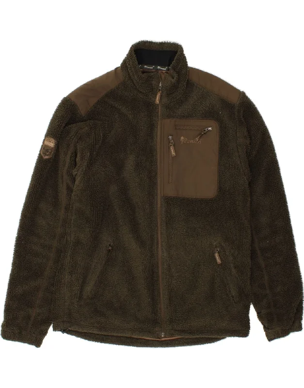 Minimalist Pieces PINEWOOD Mens Fleece Jacket UK 42 XL Khaki Polyester