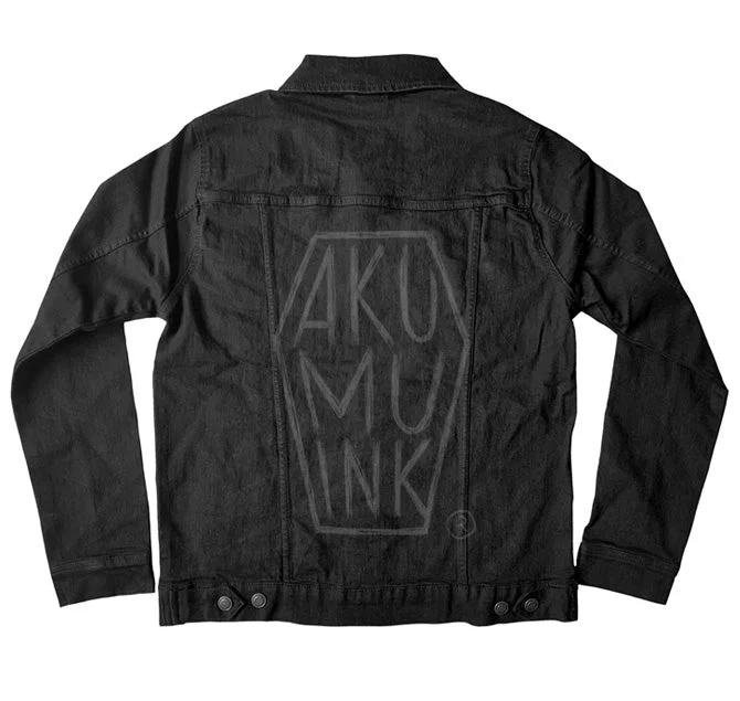 Casual Shirts Akumu Ink® Coffin Denim Jacket