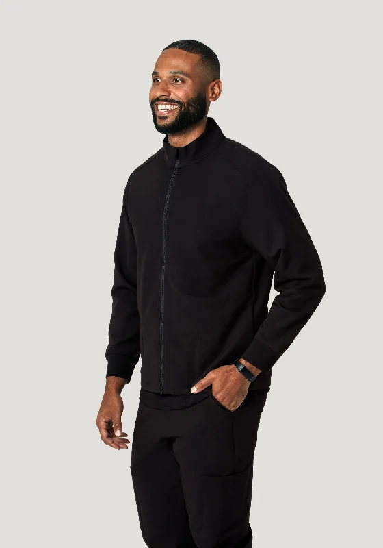 Urban Outfits Men's Modern Scrub Jacket Black