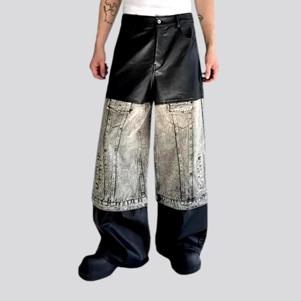 Layered Outfits Water resistant men's jeans
