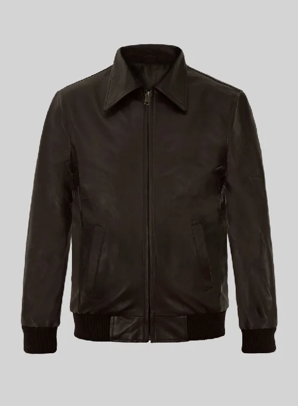 Functional Wear N-1 Bomber Leather Jacket
