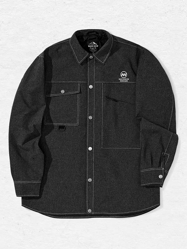Fashion Tops Men's Nandn Protect Snowboard Coach Jacket
