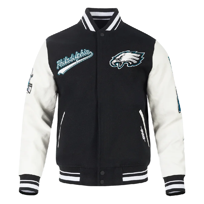 Outdoor Gear NFL PHILADELPHIA EAGLES SCRIPT TAIL MEN'S RIB WOOL VARSITY (BLACK/WHITE) Outdoor Gear NFL PHILADELPHIA EAGLES SCRIPT TAIL MEN'S RIB WOOL VARSITY (BLACK/WHITE)