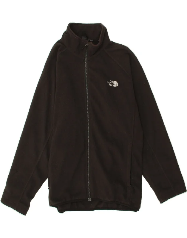 Everyday Jeans THE NORTH FACE Mens Fleece Jacket UK 44 2XL Black Polyester