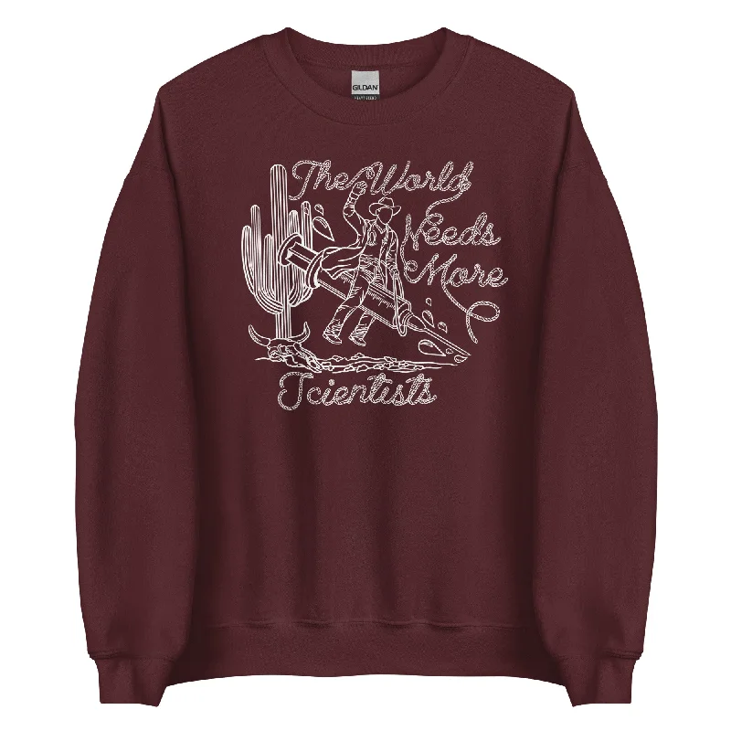 Formal Shirts TWNM- Scientists Unisex Crewneck Dark Colors