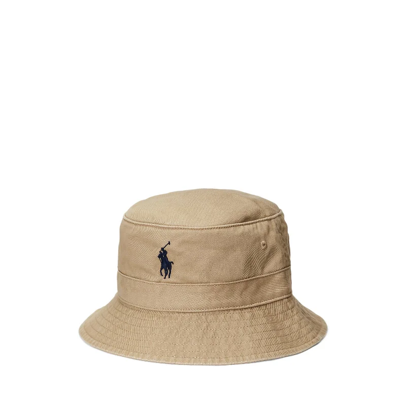 Fresh Outfit Polo Ralph Lauren - Loft Bucket Hat - Cafe Tan