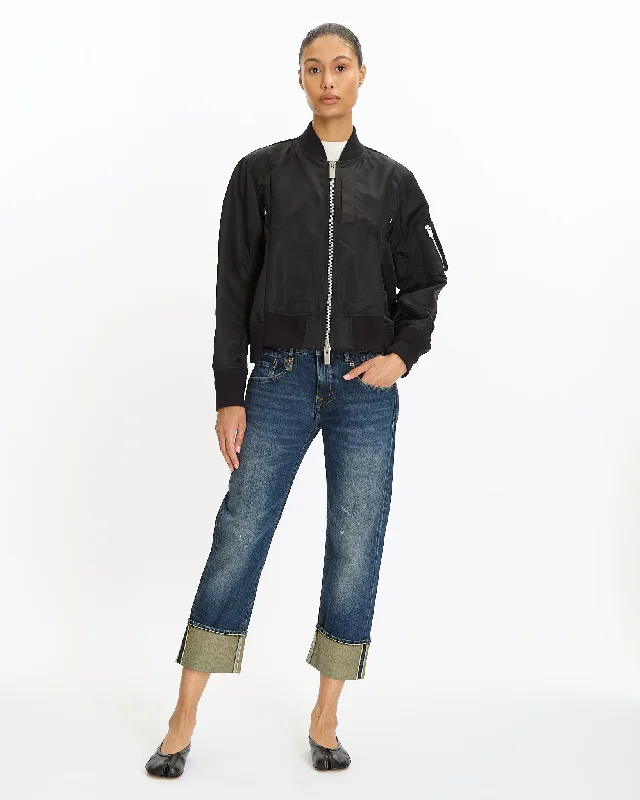 Office Outfits Nylon Twill Jacket