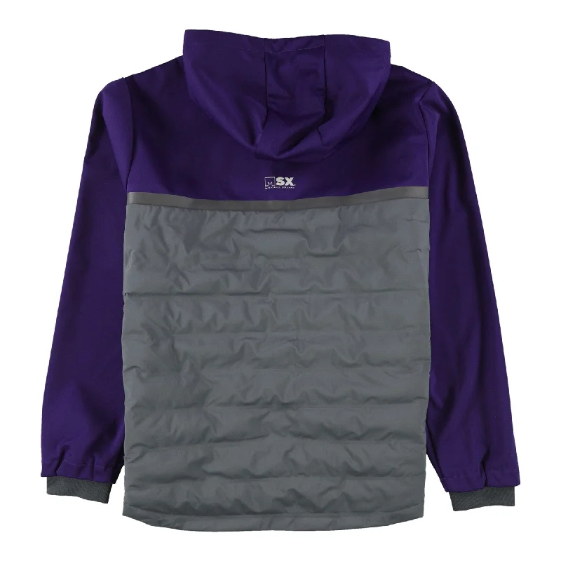 Trendy Apparel G-III Sports Mens Baltimore Ravens Jacket, Grey, Large (Regular)