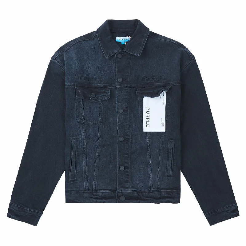 Functional Wear Purple X Blue Sky Denim Jacket | Blue