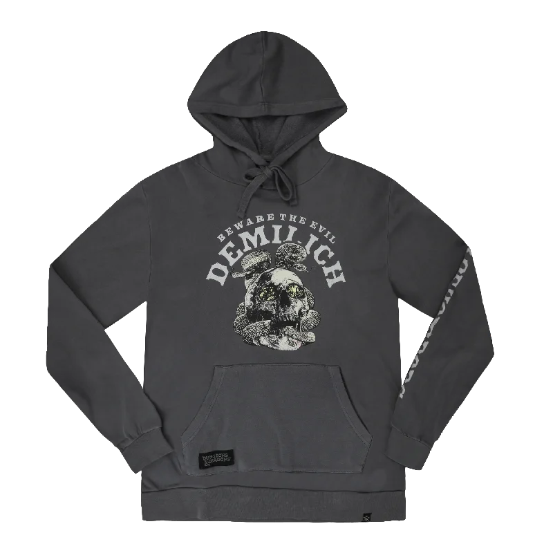 Smart Tops Demilich Charcoal Washed Hoodie