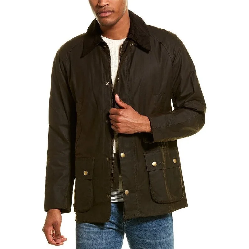 Sleek Designs Barbour Mens Ashby Wax Jacket Large