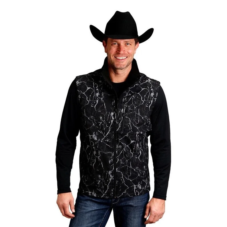 Premium Wardrobe Stetson Western Vest Mens Hi-Tech Softshell Black 11-097-0782-7034 BL Premium Wardrobe Stetson Western Vest Mens Hi-Tech Softshell Black 11-097-0782-7034 BL