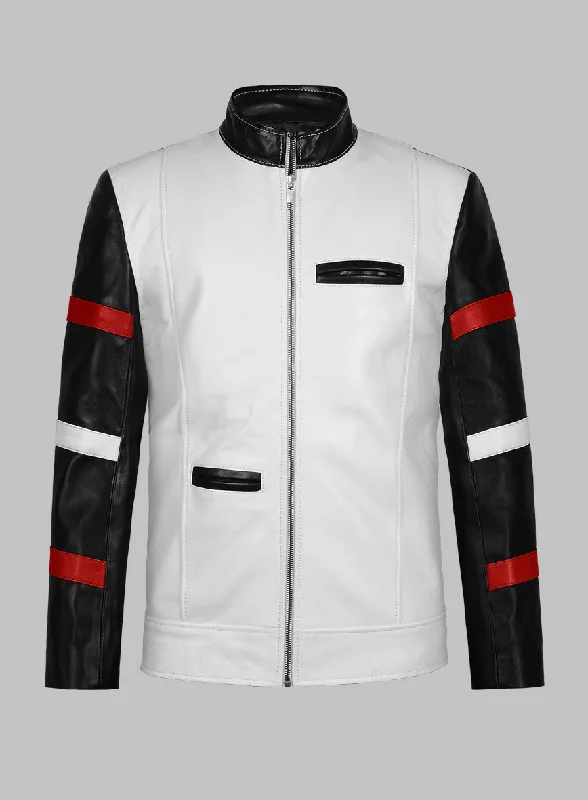 Lightweight Tops Dragon Leather Jacket