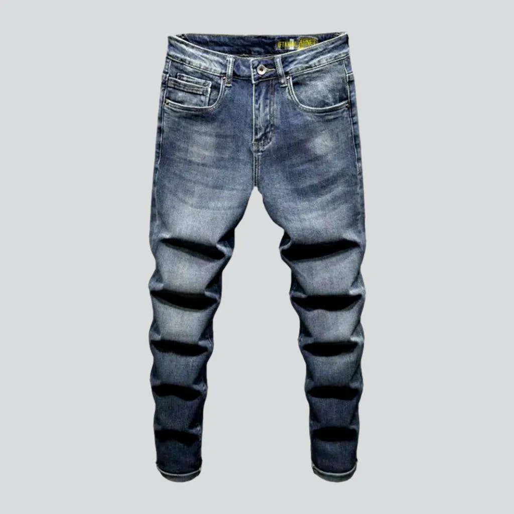 Stylish Suits Slim men's vintage jeans