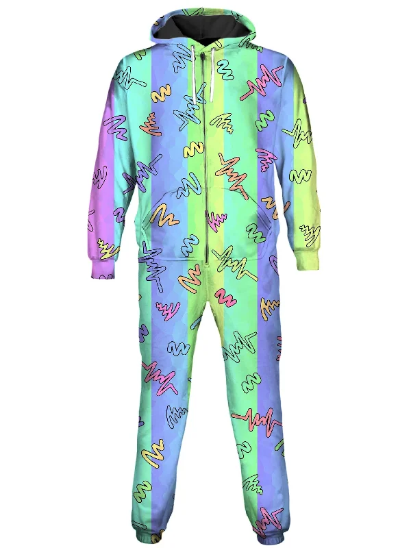 All-Season Wear Trippy Doodles Onesie