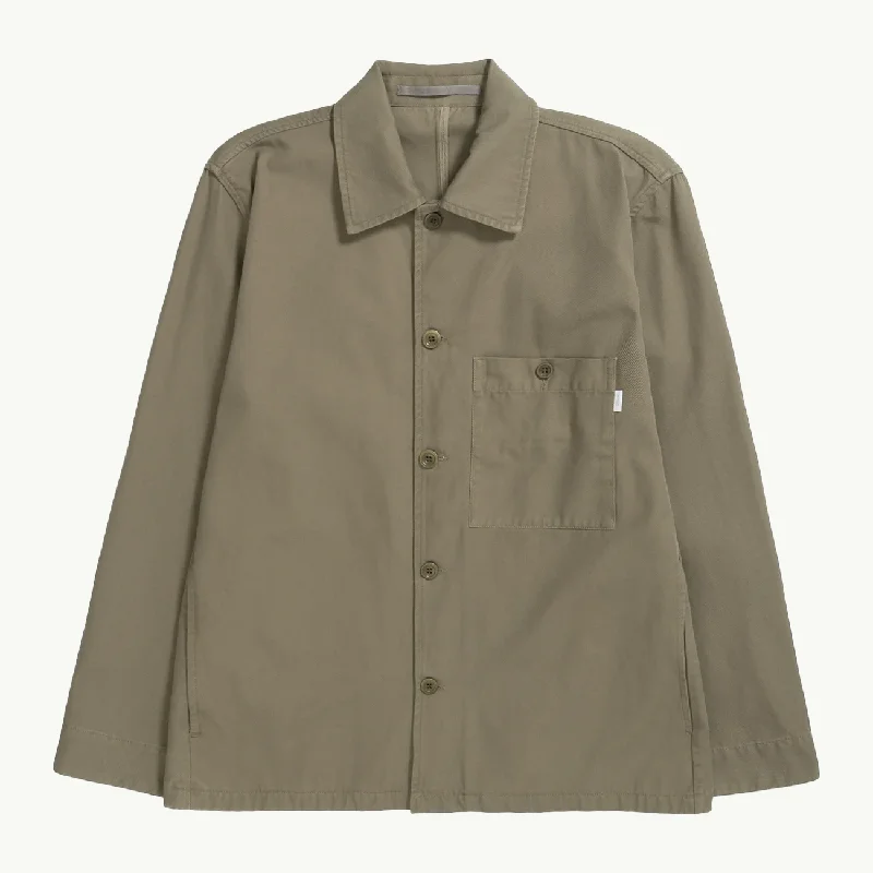 Urban Jackets Norse Standard Twill Overshirt - Sediment Green