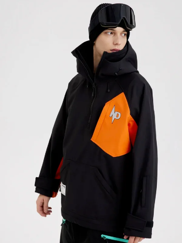 Layered Styles Men's Nobaday Dawn Armor Hoodie Snowboard Jacket