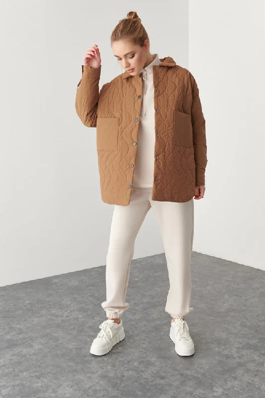 Elegant Outfits Short Quilted Jacket