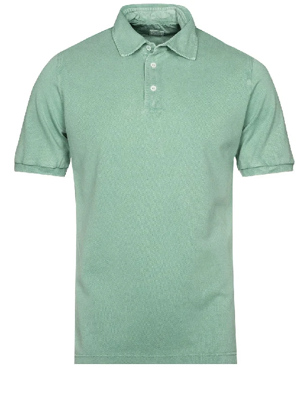 Urban Looks North Piquet Short Sleeve Polo Green