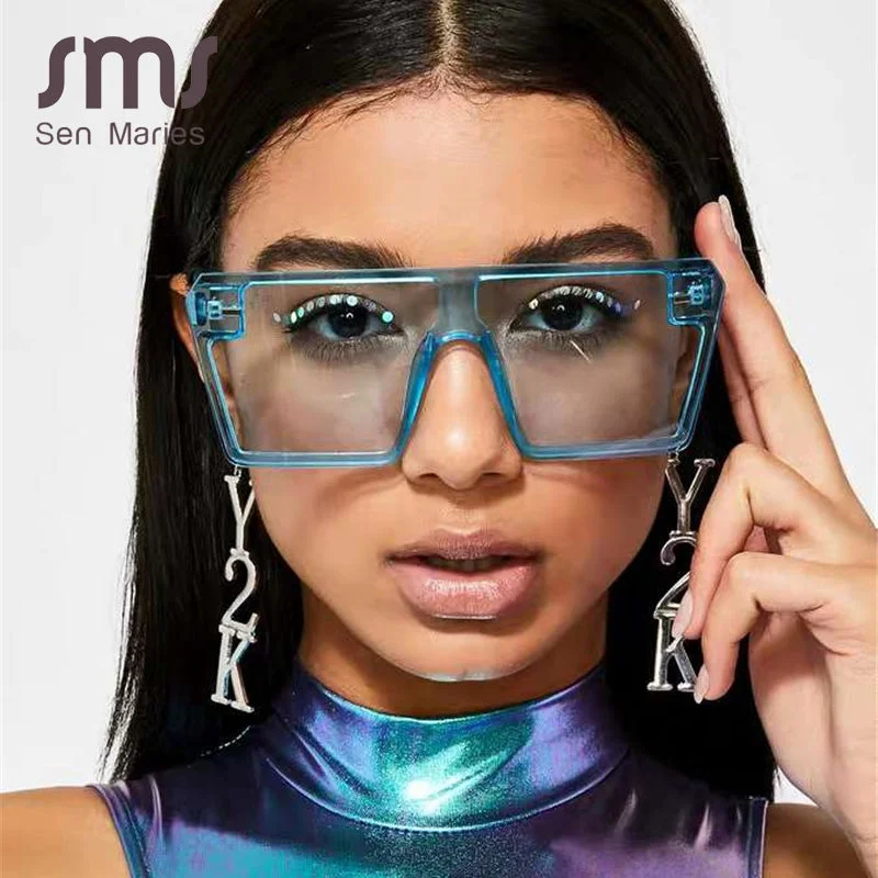 Casual Shoes 2020 Oversized Square Sunglasses Women Luxury Brand Fashion Flat Top colorful Clear Lens Sun Glasses Vintage Men Gafas Glasses Casual Shoes 2020 Oversized Square Sunglasses Women Luxury Brand Fashion Flat Top colorful Clear Lens Sun Glasses Vintage Men Gafas Glasses