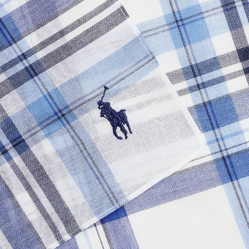 Smart Pants Polo Ralph Lauren - Handkerchief - Plaid - Blue & White