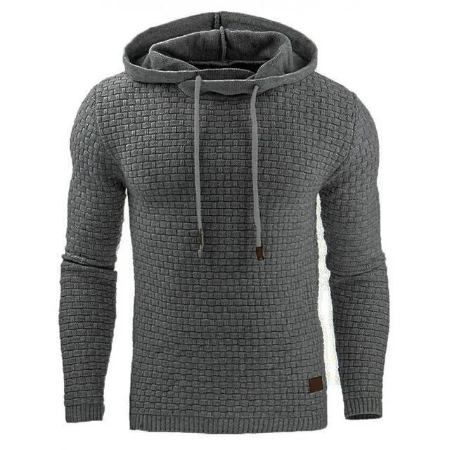 Summer Trends Men's New 2017 Handsome Wanderer Plaid Hoodie