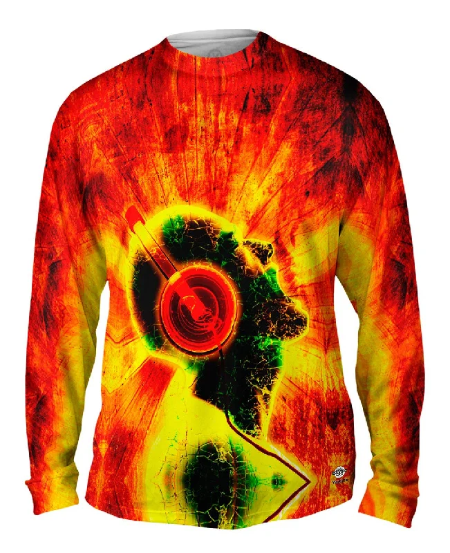 Lightweight Jackets Edm Blazing Music Orange