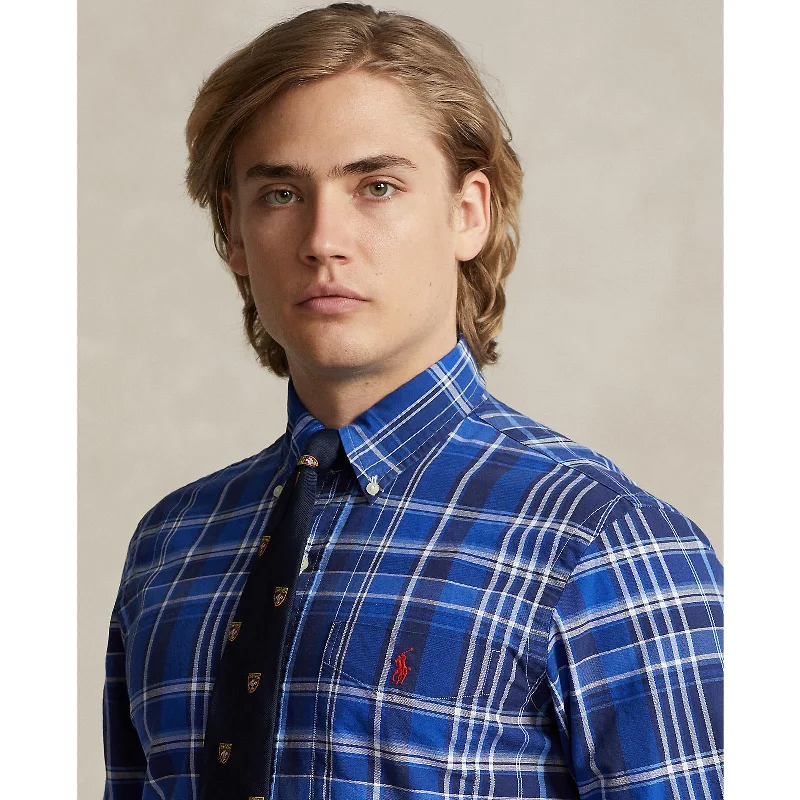 All-Weather Outfits Polo Ralph Lauren - Oxford Shirt - Plaid - Blue & White