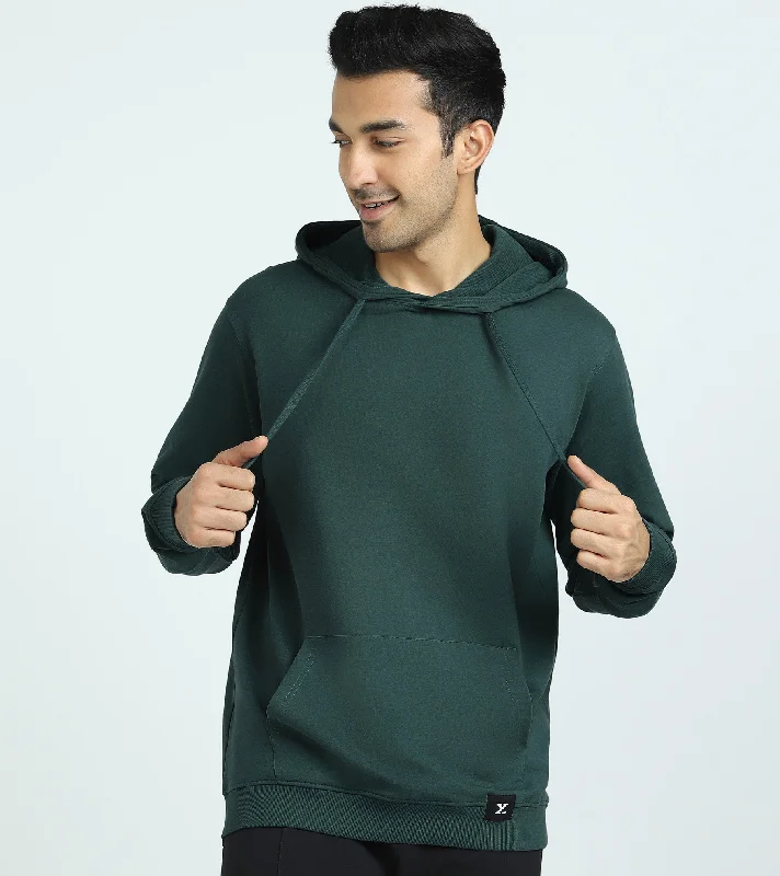 Bold Designs Cruze French Terry Cotton Hoodies Forest Green