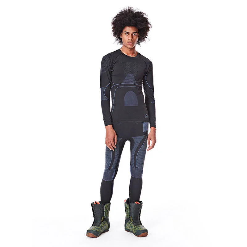 Minimal Apparel Men's SMN Winter Warmers Fleece Thermal Baselayer Set