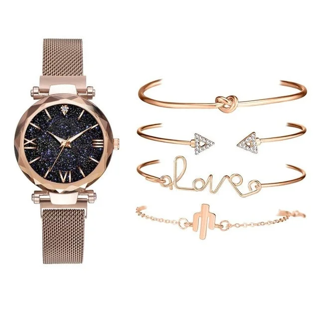 Rose Gold 5pcs Set