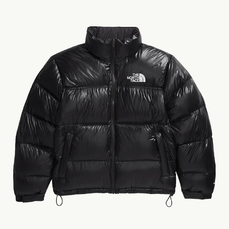 Premium Wardrobe 96 Retro Nuptse Jacket - Black Shine