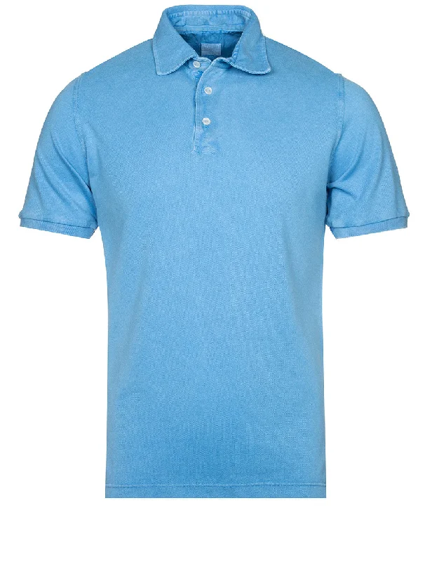 Active Wear North Piquet Short Sleeve Polo Blue