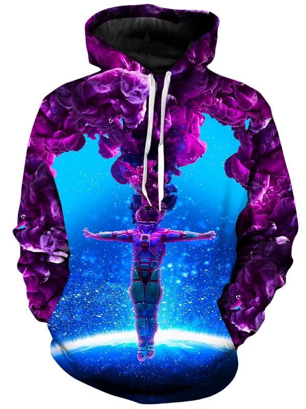 Lightweight Tops Possessed Astronaut Unisex Hoodie