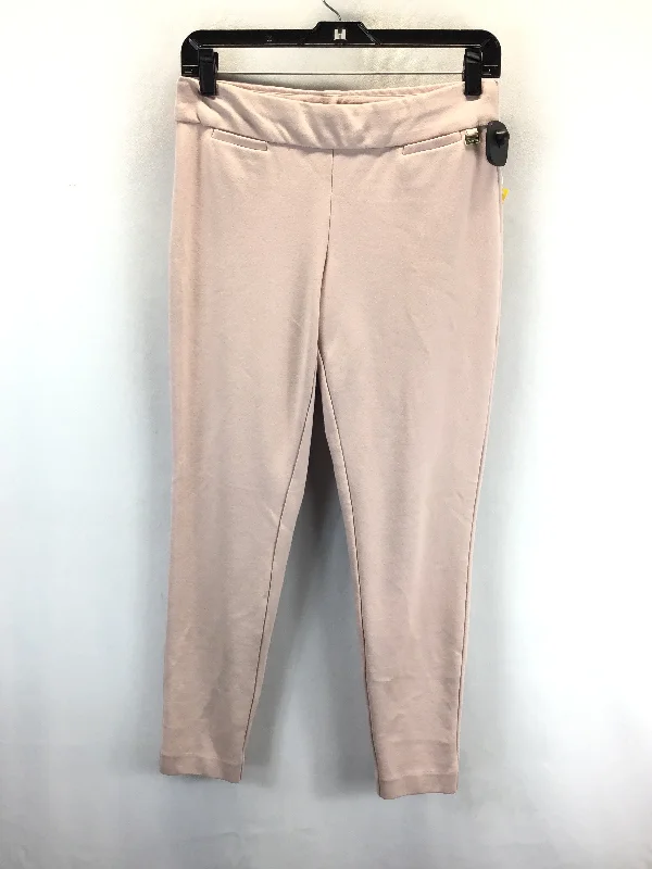Office Outfits Pants Cropped By Anne Klein In Pink, Size: S